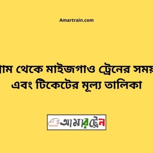 Chittagong To Maijgaon Train Schedule With Ticket Price