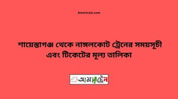 Saiestaganj To Nangalkot Train Schedule With Ticket Price