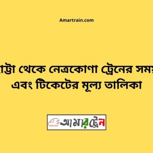 Barhatta To Netrokona Train Schedule With Ticket Price