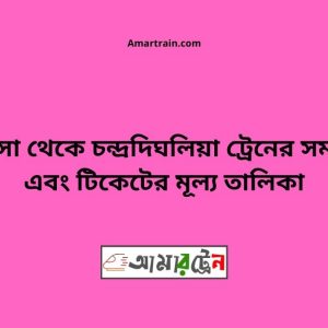 Khoksa To Chandradighalia Train Schedule With Ticket Price