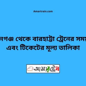 Mohangonj To Barhatta Train Schedule With Ticket Price