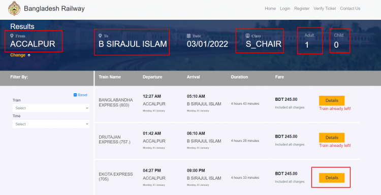 Online Train Ticket Booking Process | Bangladesh Railway Ticket Booking ...
