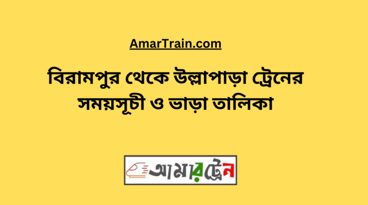 Birampur To Ullapara Train Schedule With Ticket Price