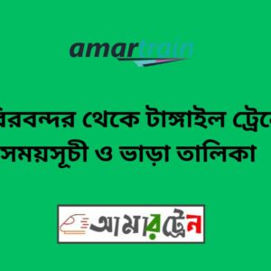 Chirirbandar To Tangail Train Schedule With Ticket Price