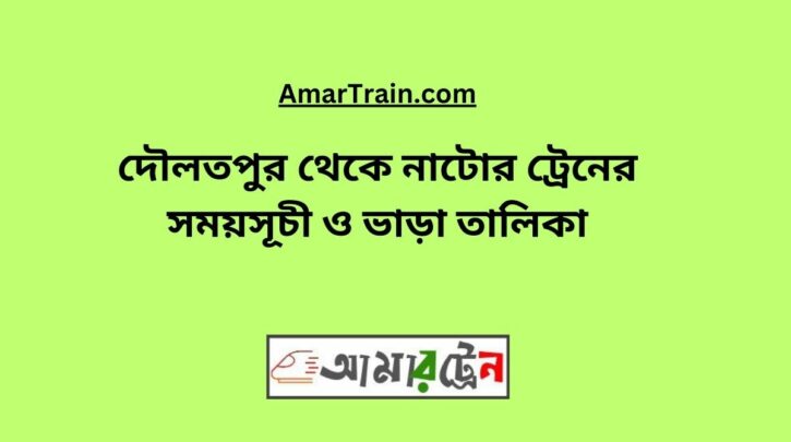 Daulatpur To Natore Train Schedule With Ticket Price