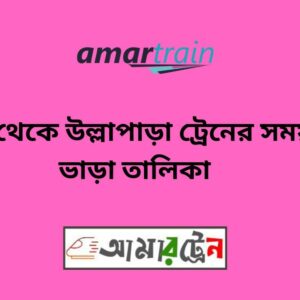 Fulbari To Ullapara Train Schedule With Ticket Price