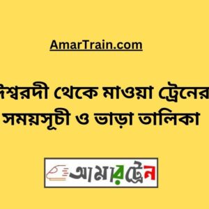 Ishwardi To Mawa Train Schedule With Ticket Price