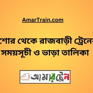 Jessore To Rajbari Train Schedule With Ticket Price