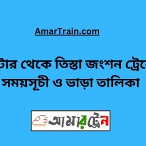 Natore To Teesta Junction Train Schedule With Ticket Price