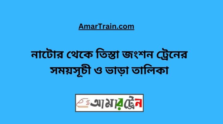 Natore To Teesta Junction Train Schedule With Ticket Price