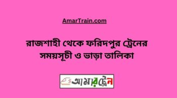 Rajshahi To Faridpur Train Schedule With Ticket Price