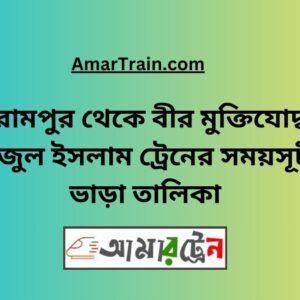 Birampur To B Sirajul Islam Train Schedule With Ticket Price