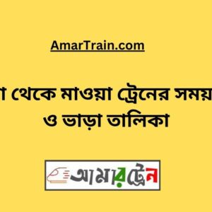Padma to Mawa Train Schedule With Ticket Price