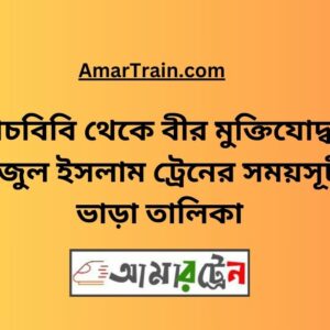 Panchbibi To B Sirajul Islam Train Schedule With Ticket Price