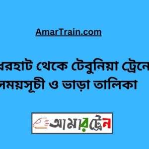 Badherhat to Tebunia Train Schedule With Ticket Price