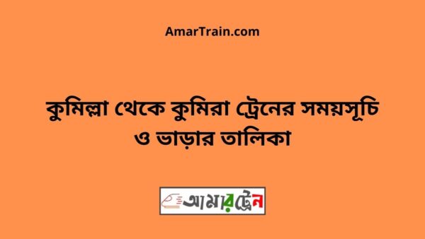 Comilla To Kumira Train Schedule With Ticket Price